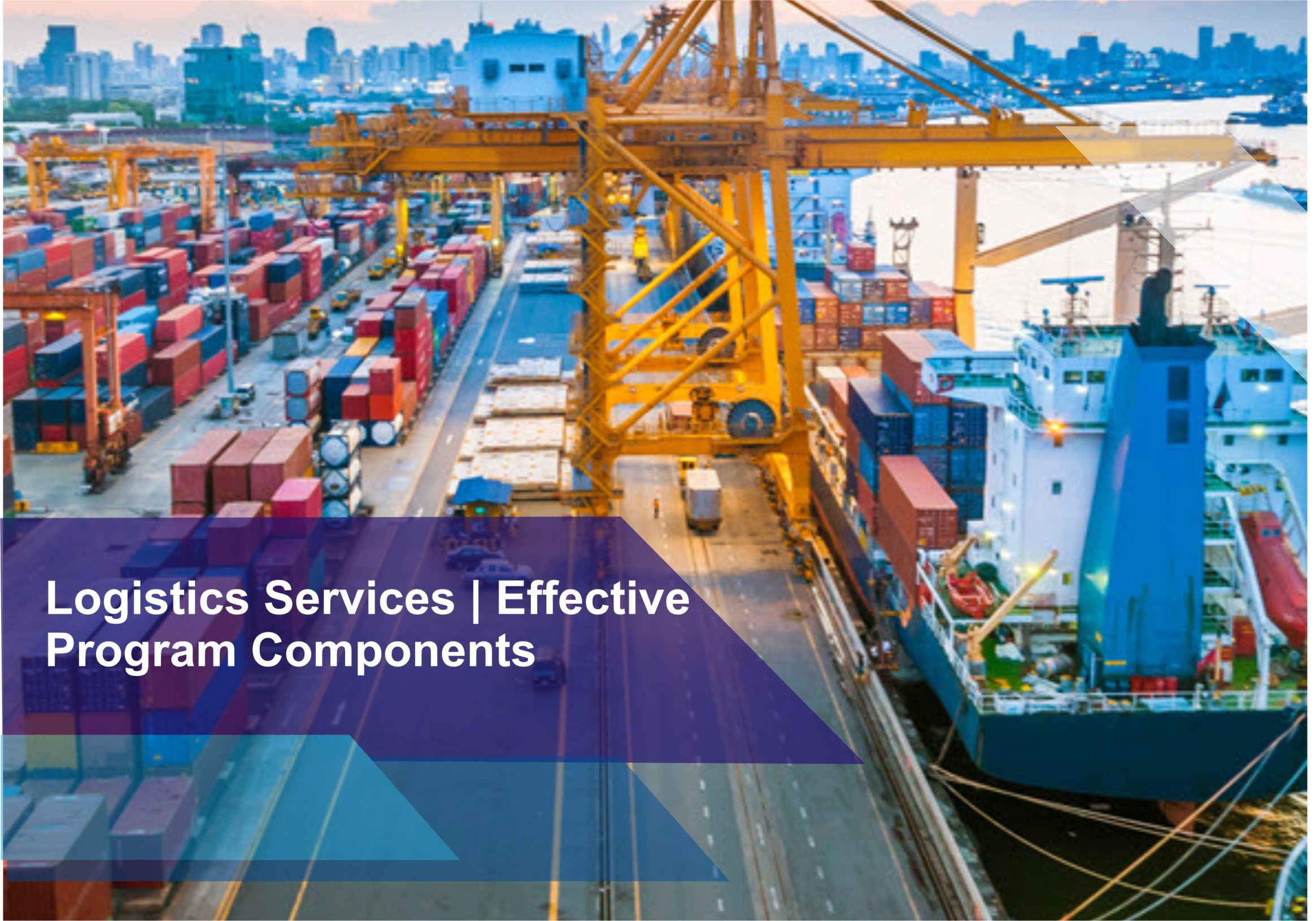 Freight Forwarder Logistics Services | Components that make the Program Effective